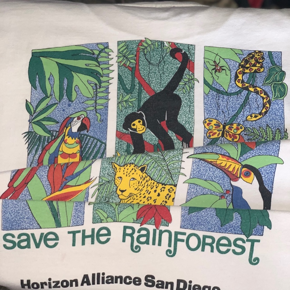 1993 Earth Children 'Save The Rainforest' XL